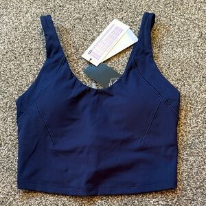 NWT Calia Inspire Scoop Neck Tank opulent blue